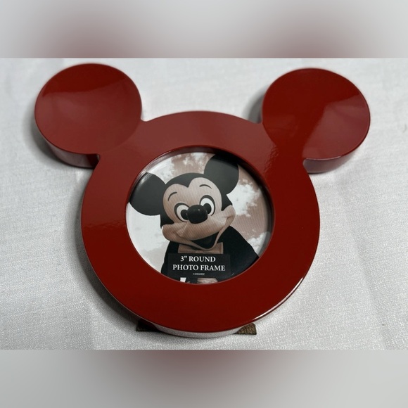 Disney Parks Red Mickey Icon Red Picture Frame - NEW in Box! - Picture 1 of 4